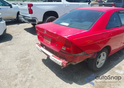 2001 Honda Civic Lx из США, поврежденный, VIN 1HGEM22581L077862